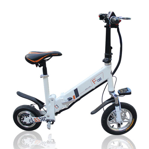 FAST 12" mini folding ebike - WiredWheelz