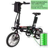Elifine Mini 14 inch Foldable Electric Power Bike - WiredWheelz