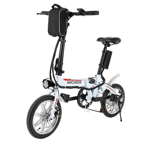Elifine Mini 14 inch Foldable Electric Power Bike - WiredWheelz