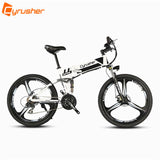 Cyrusher XF700 Folding Electric Bike Mountain Full Suspension 250W 36V - WiredWheelz