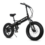 20" Folding Fat Tire Ebike - WiredWheelz
