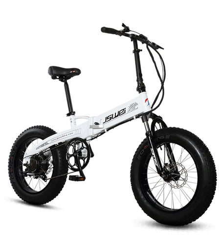 20" Folding Fat Tire Ebike - WiredWheelz