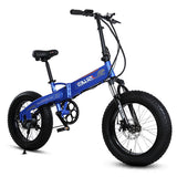 20" Folding Fat Tire Ebike - WiredWheelz