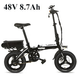 P1 14" Mini Portable Folding Electric Bike - WiredWheelz