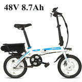 P1 14" Mini Portable Folding Electric Bike - WiredWheelz