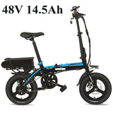 P1 14" Mini Portable Folding Electric Bike - WiredWheelz